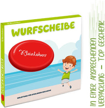 Lade das Bild in den Galerie-Viewer, Kleintober Premium Wurfscheibe Kinder I mit Anleitung für Spiele I weich I Indoor &amp; Outdoor Spielzeug ab 5, 6, 7, 8 Jahre I Mitgebsel Kindergeburtstag I Wurfring I Geschenke Mädchen &amp; Junge
