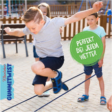 Lade das Bild in den Galerie-Viewer, Kleintober Premium Gummitwist I mit Anleitung &amp; Urkunde I Outdoor Spiele für Kinder I gummitwist Mädchen &amp; Jungs I Hüpfspiele für Kinder I Kindergeburtstag Gastgeschenke
