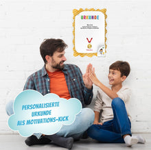 Lade das Bild in den Galerie-Viewer, Kleintober 30 Trainingskarten für Kinder &amp; Jugendliche I Bewegungsspiele für Kinder spielerisch fit Werden I Sport Lernspiele ab 3 Jahre mit Motivations-Kick

