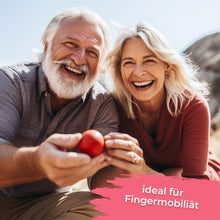 Lade das Bild in den Galerie-Viewer, KLEINTOBER Eiförmige Antistressbälle | 3 Stück Griffbälle für Entspannung, als Fingertrainer und für die Motorik, verschiedene Härtegrade | Anti-Stress-Ball
